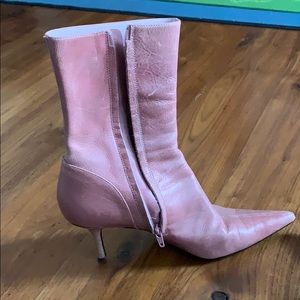 Steve Madden light pink boots